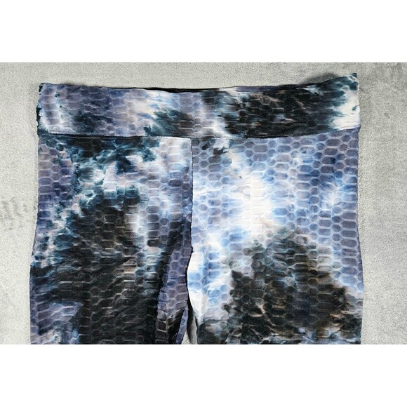 No Boundaries Juniors Scrunch Butt Leggings Tye Dye Sz XXXL (21) - Picture 2 of 10